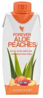 Forever Aloe Peaches™ Aloe Vera Pfirsich Trinkgel (12 Pack) 12 x 330ml