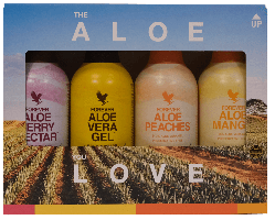 Forever Aloe Vera Gel Mix™ Trinkgel 4 Pack je 1 Liter 4 Liter