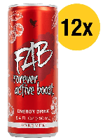 Forever FAB Energy Drink with Guarana & B Vitamins Forever FAB Active Boost