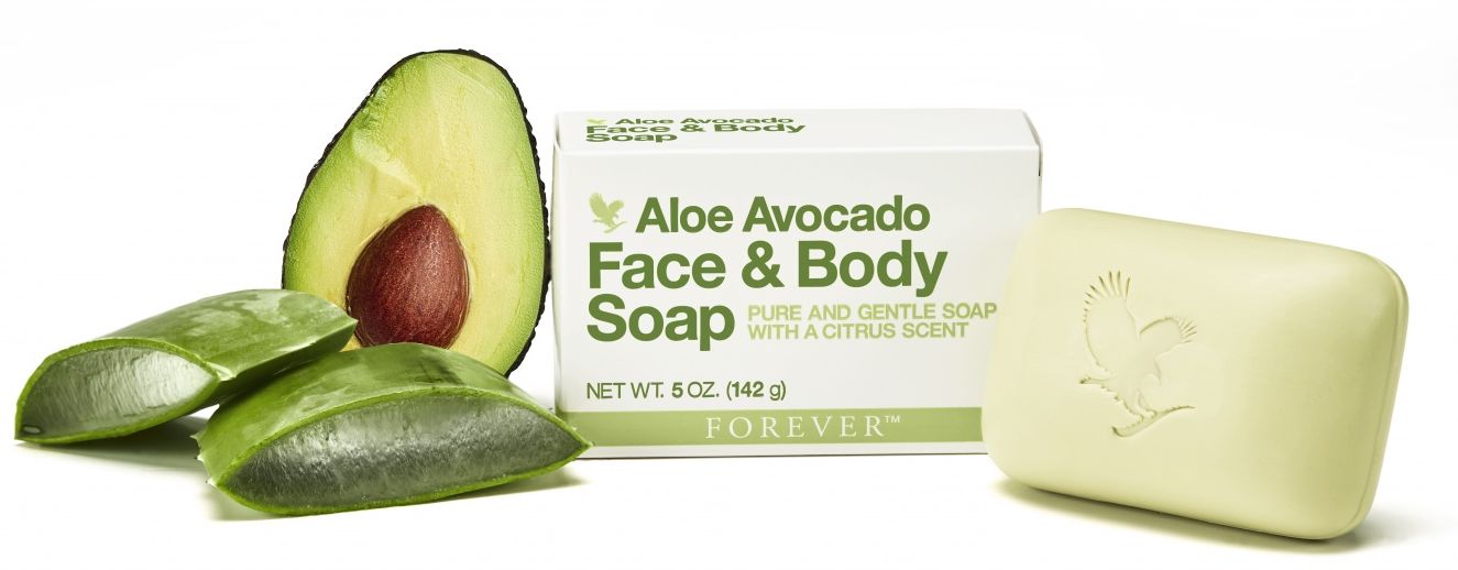 Forever Aloe Vera Avocado Gesichts & Körperseife NaturLex